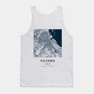 palermo simple map Tank Top